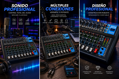 Consola de 7 canales